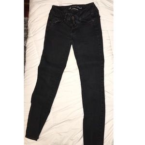 American Eagle AEO Denim Black Skinny Jeans